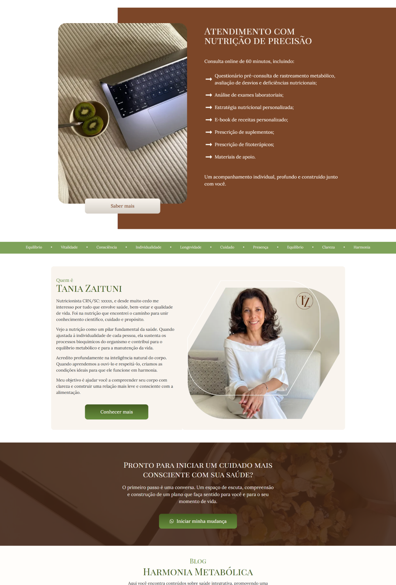 Nicho: Nutricionista