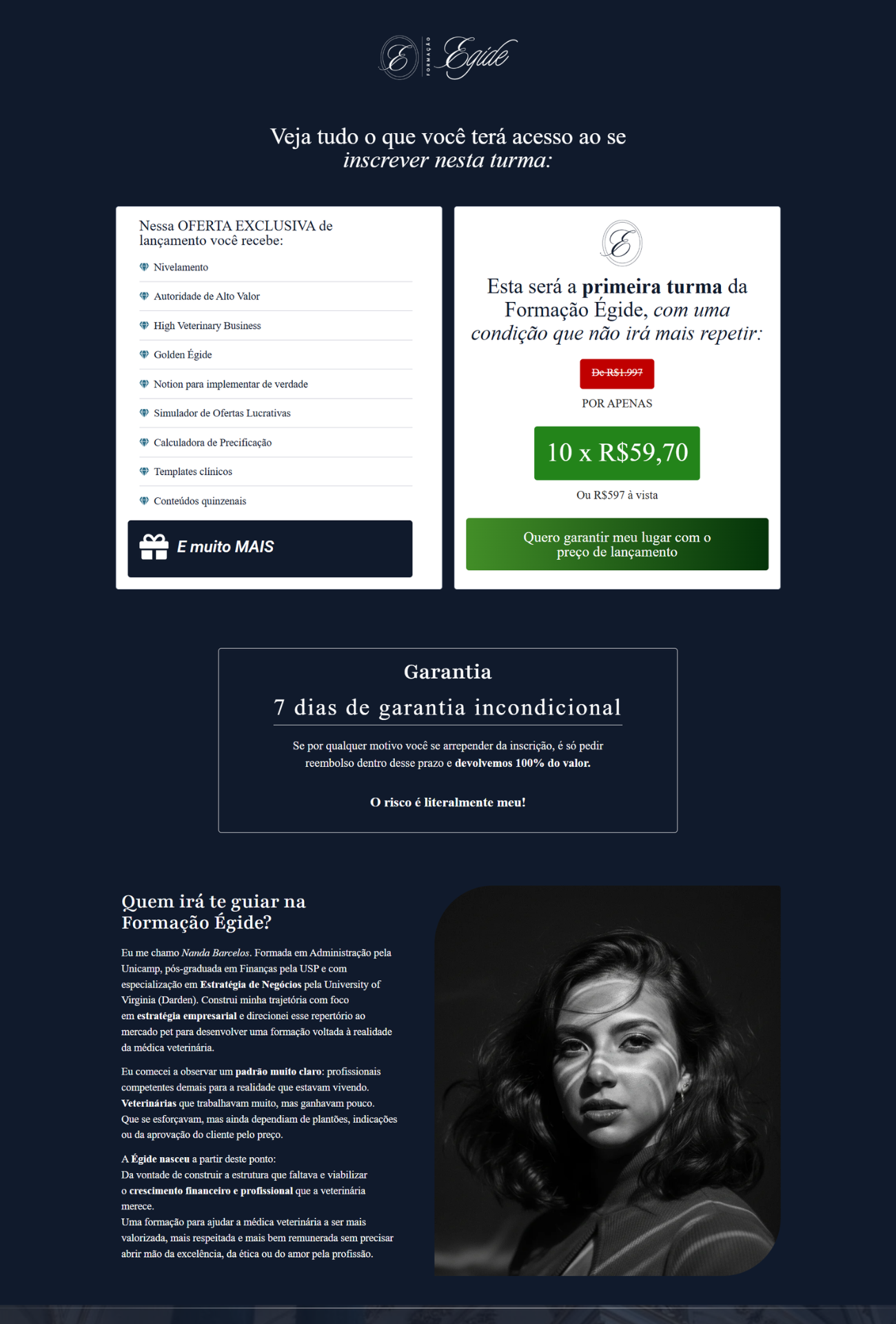Nicho: Veterinária