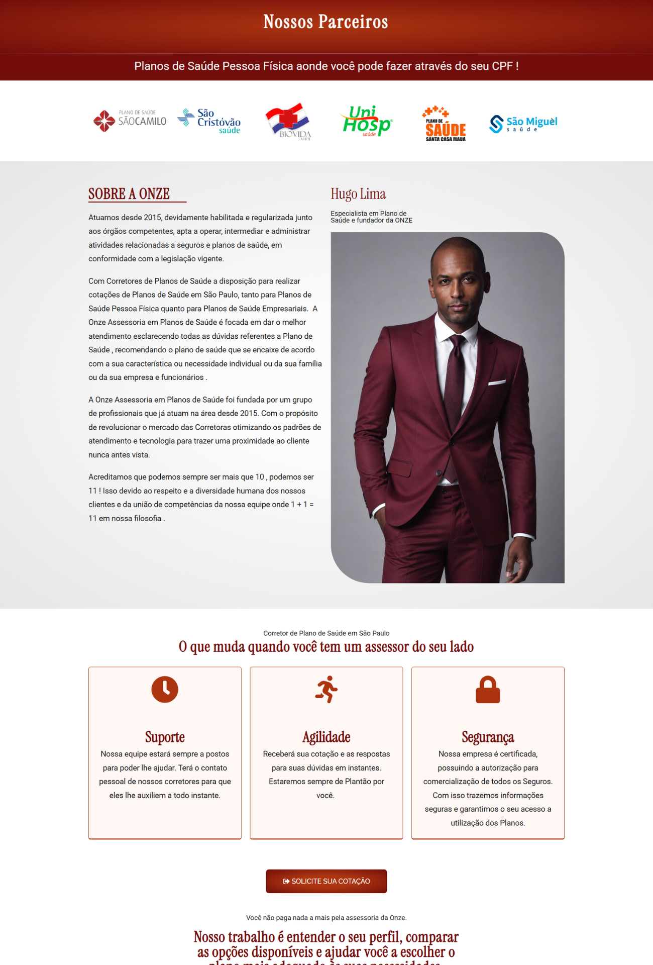 Site desenvolvido — projeto 3